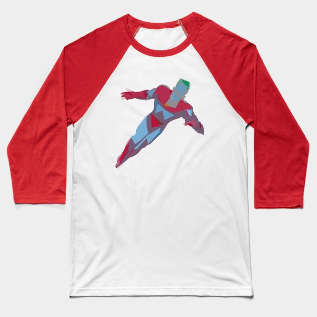 Captain Planet He's Our Hero Baseball T-Shirt by Dan_23